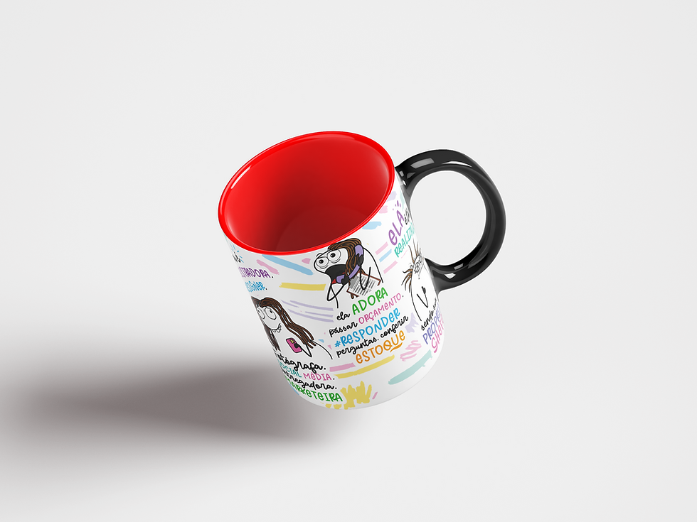 Miniatura: Arte para caneca - Empreendedora