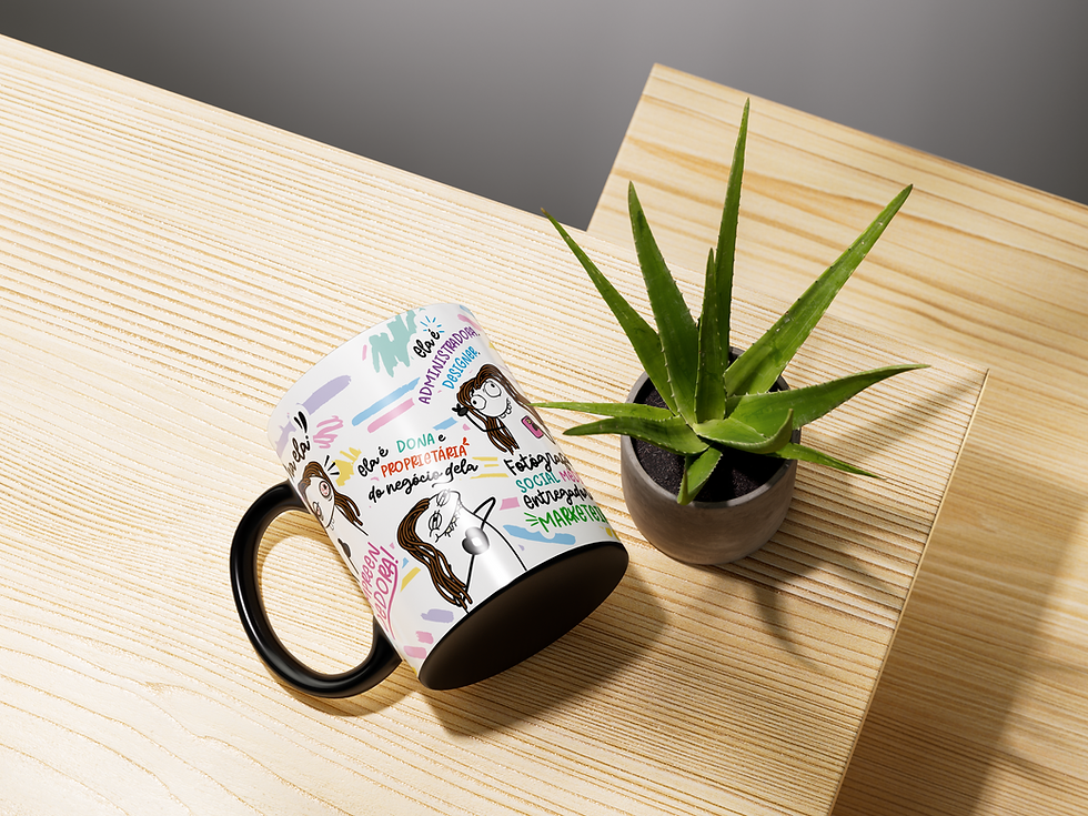 Miniatura: Arte para caneca - Empreendedora
