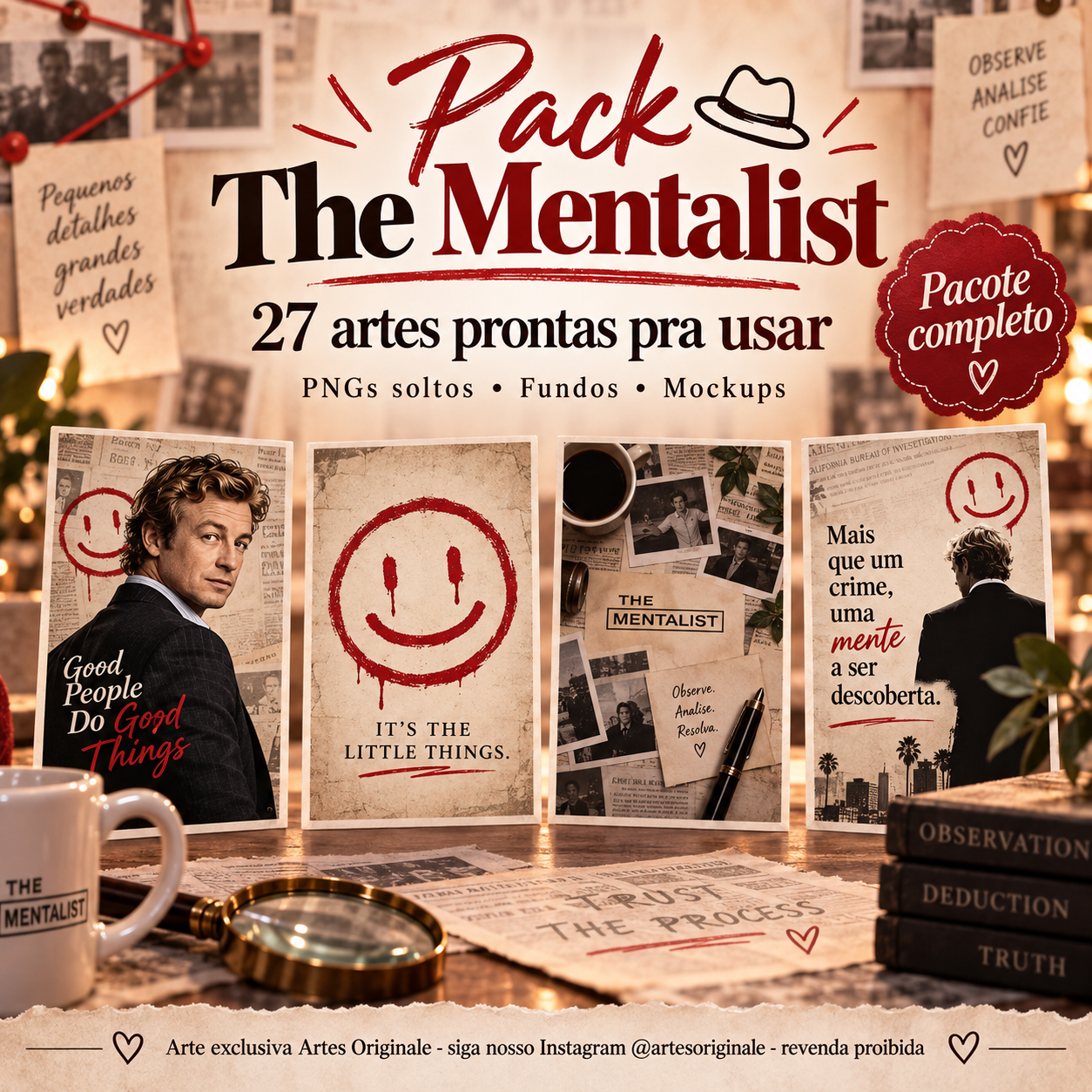 Pack The Mentalist (O Mentalista)