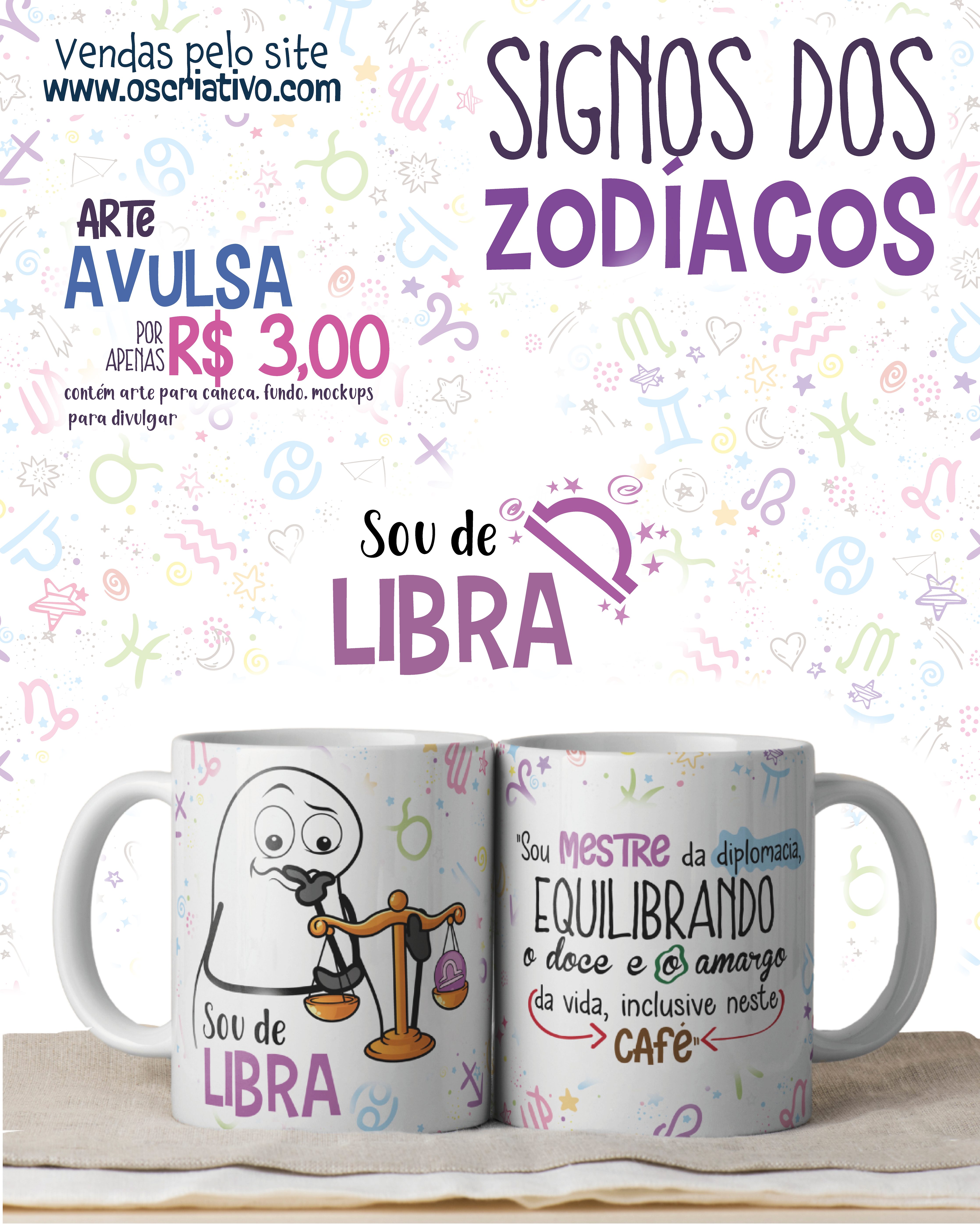 Arte Avulsa  - Signo de Libra ♎️