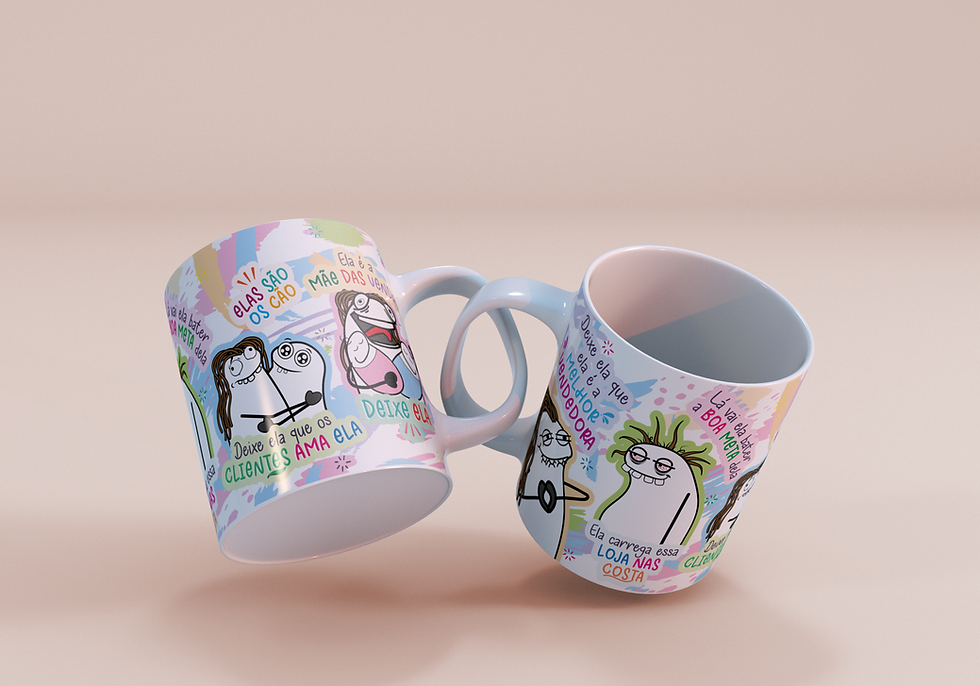 Miniatura: Arte para caneca - Melhor vendedora