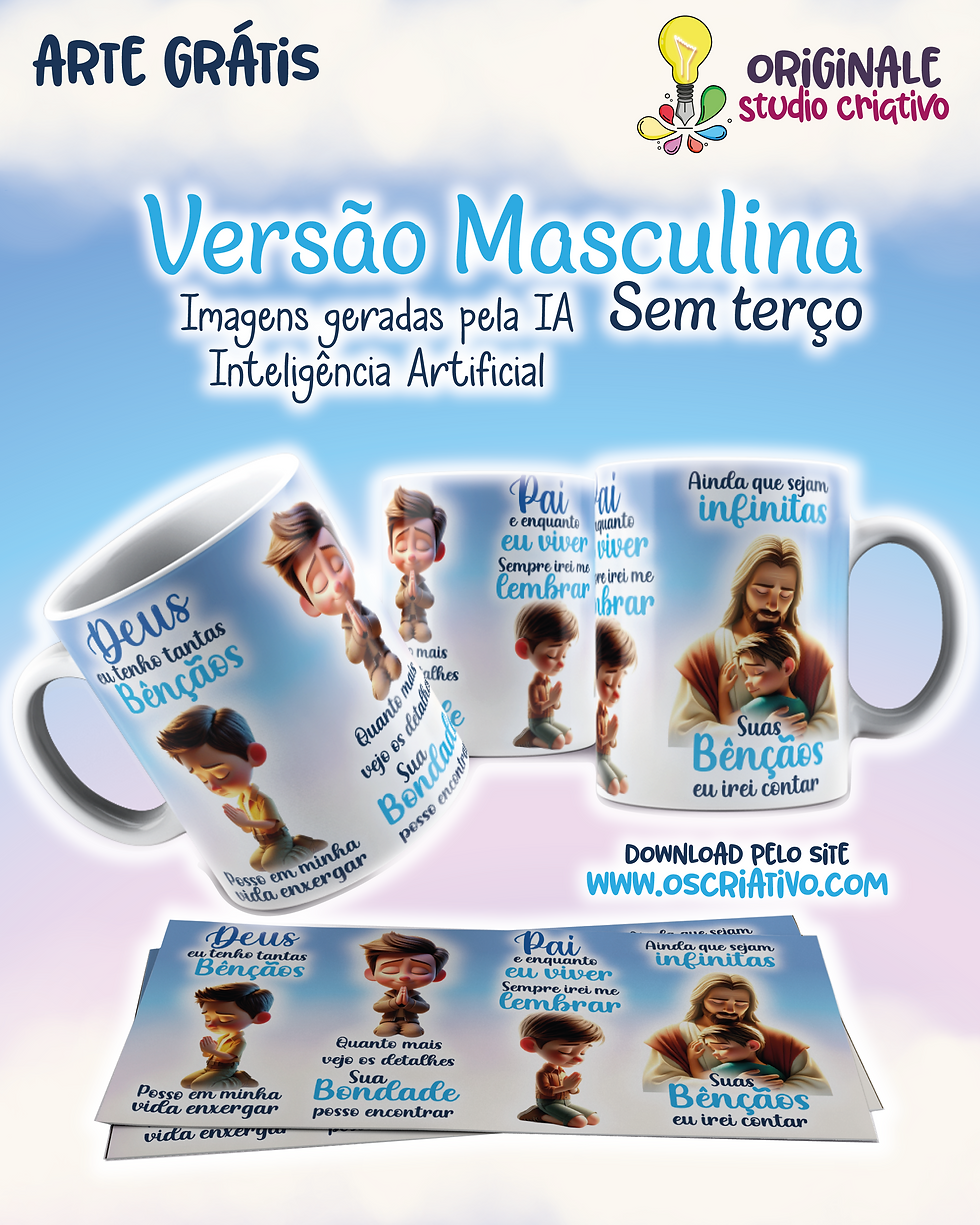 Miniatura: Grátis  - Deus eu tenho tantas bênçãos Versão 2 sem terço