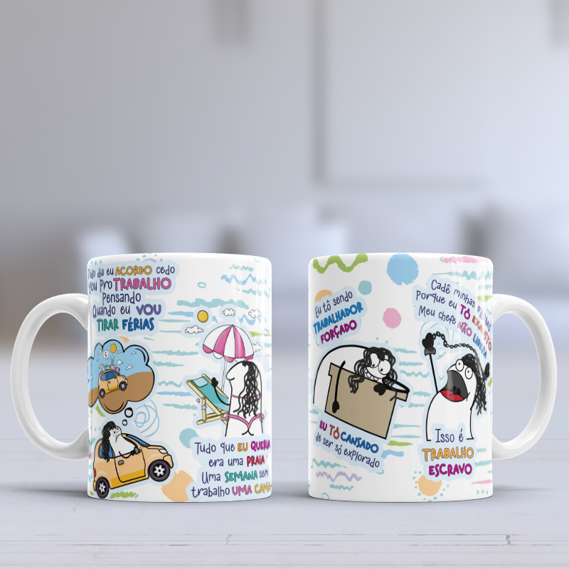 Miniatura: Arte para caneca - Trabalhador Forçado