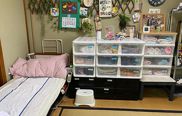 介護サービスの前の片付け