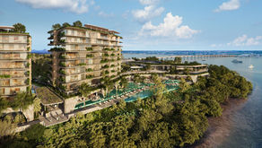 illustration of proposed resort development