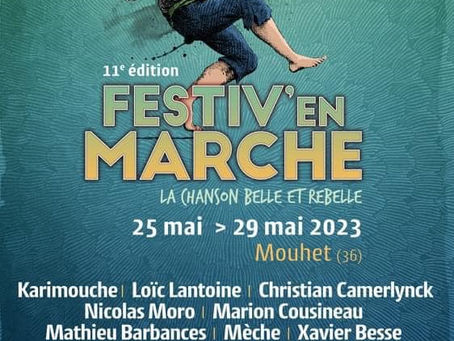 L’affiche épatante de Festiv En Marche