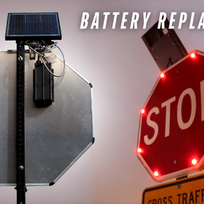 Stop-Lite's Solar Battery Replacement is Easy