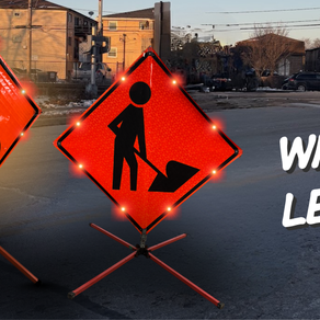 Why LED Flashing Roll-Up Signs Are the Next Step for Temporary Work Zone Safety