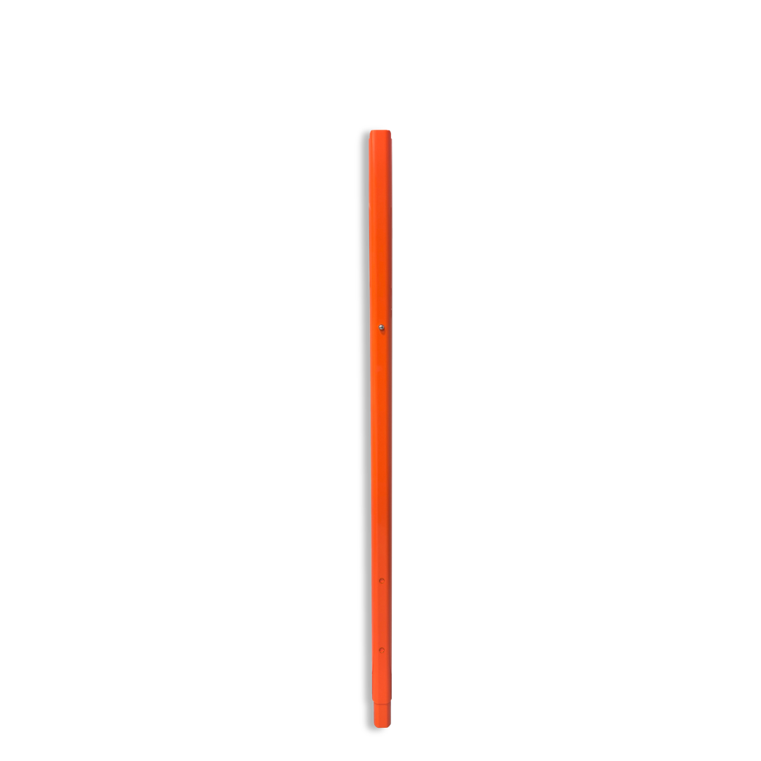 Orange Telescopic PVC Flagger Pole