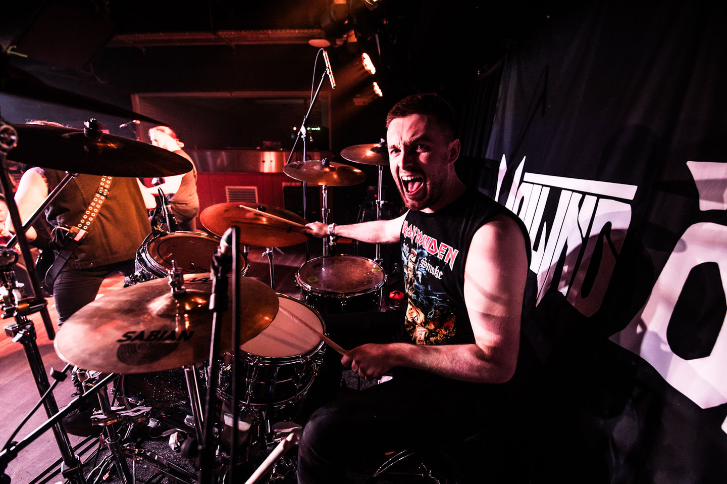 Wailing Banshee live Manchester 2025. Sean Murphy. Photo by Nic Howells.
