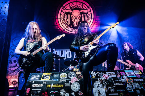 Wailing Banshee live Stockport Holy Diver 2026. Harry Darbyshire and Al McKenzie. Photo by Nic Howells.