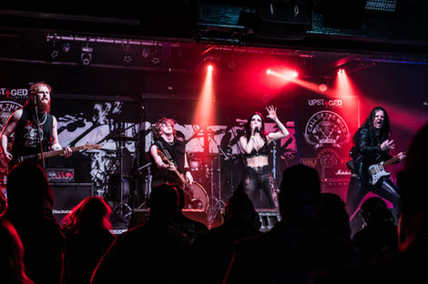 Wailing Banshee live at Corporation Sheffield 2026. Call of the Wild Festival Trailblazer. Harry Darbyshire, Richie Parkhouse, Sean Murphy, Dani Louise, and Al McKenzie. Photo by Nic Howells.