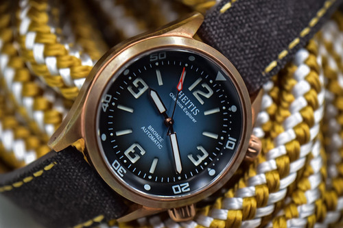 Heitis Watch Company Bronze Okeanos Blue Ombre Dial LE, photo 1 of 8