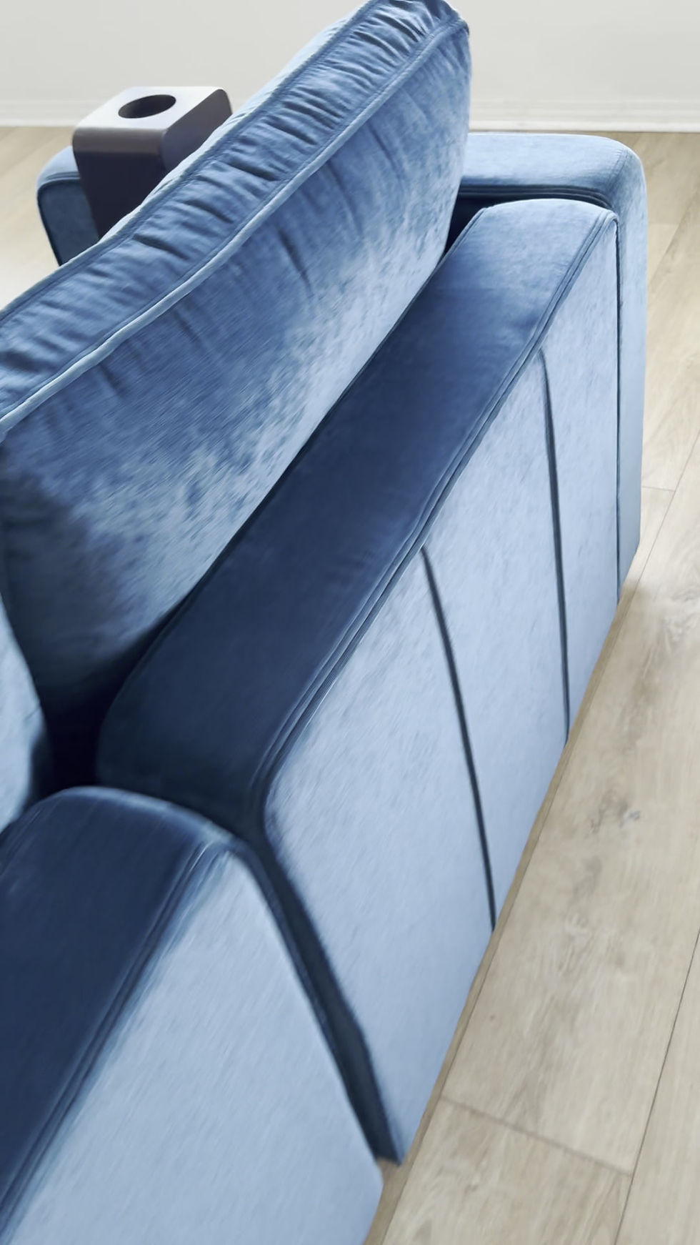 Thumbnail: Lovesac Mediterranea Corded Velvet 6 Seat 8 Side Sactional