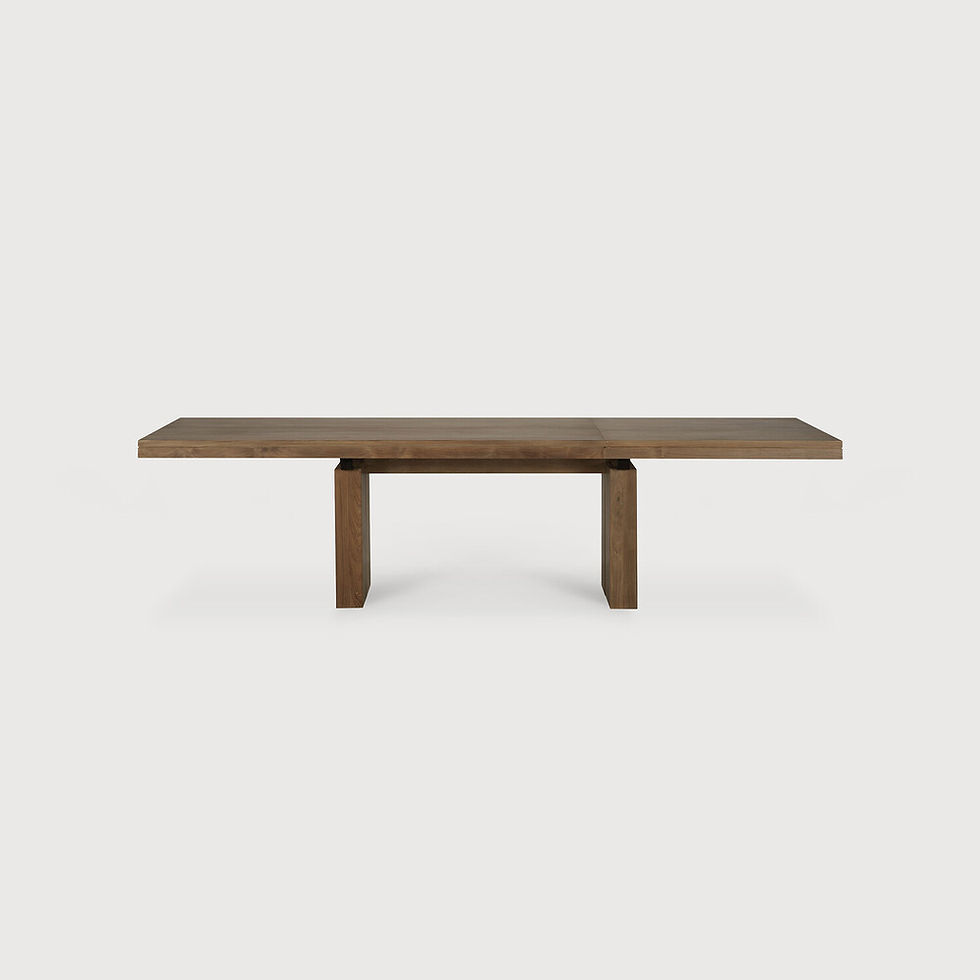Miniature : Table à rallonge double