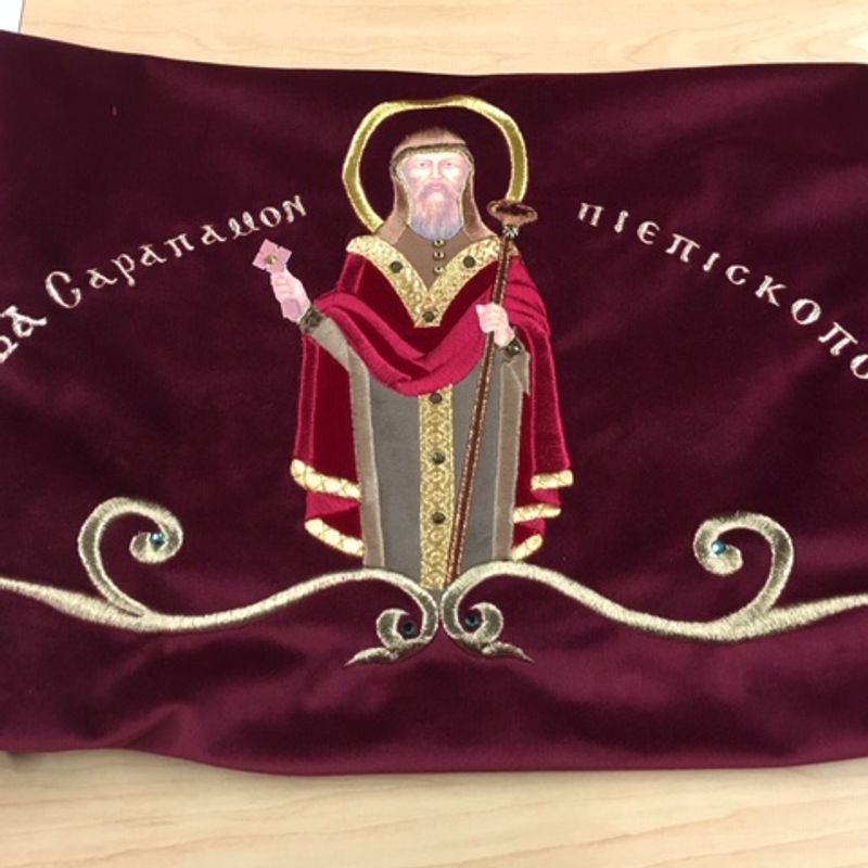 Handmade work from the convent workshop