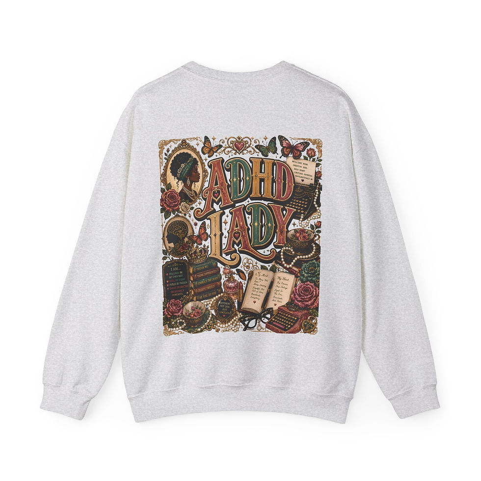 Miniatura: ADHD Lady Vintage Style Sweater