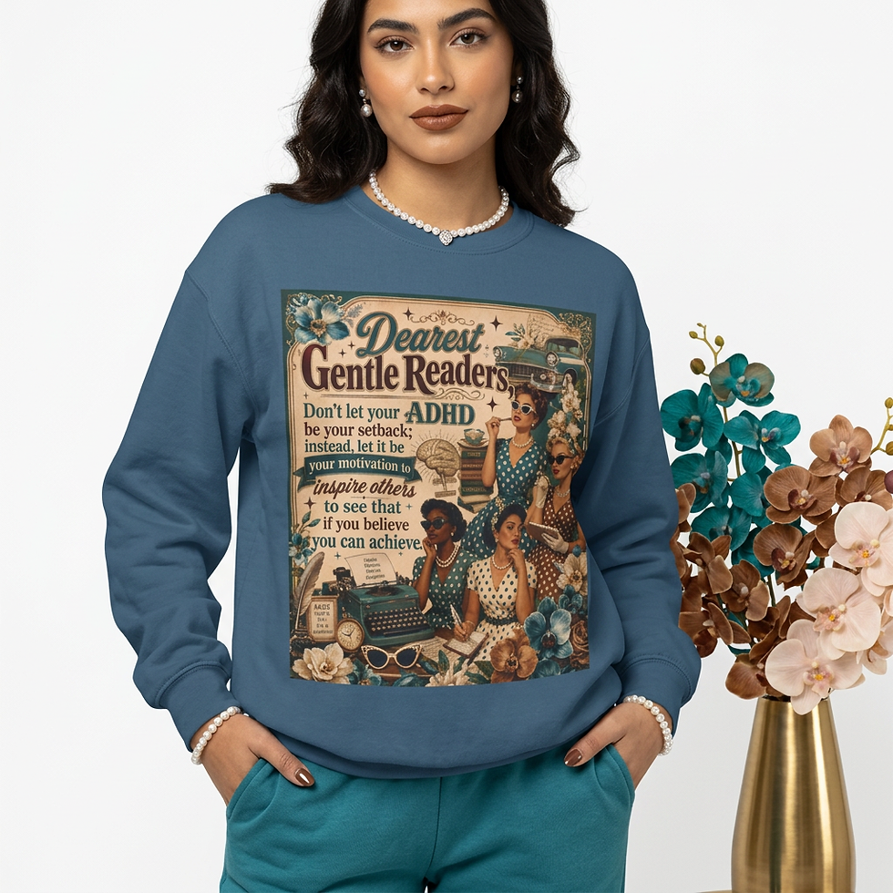 Thumbnail: Vintage 1950s ADHD Sweater
