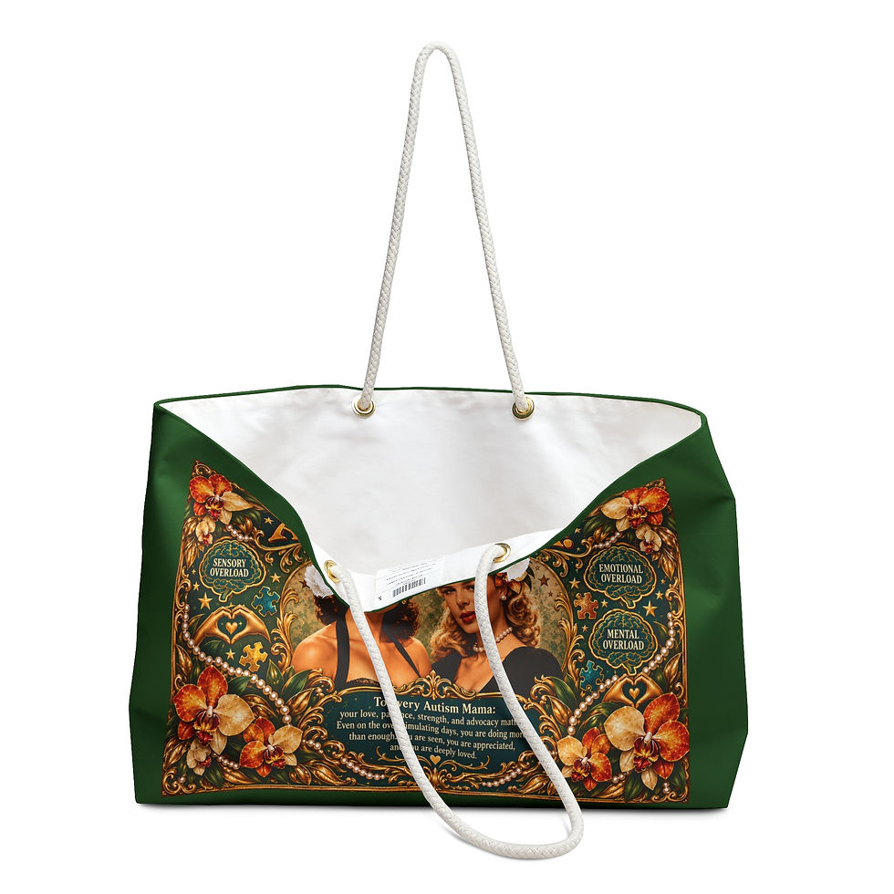 Thumbnail: Overstimulated Autism Mama Tote