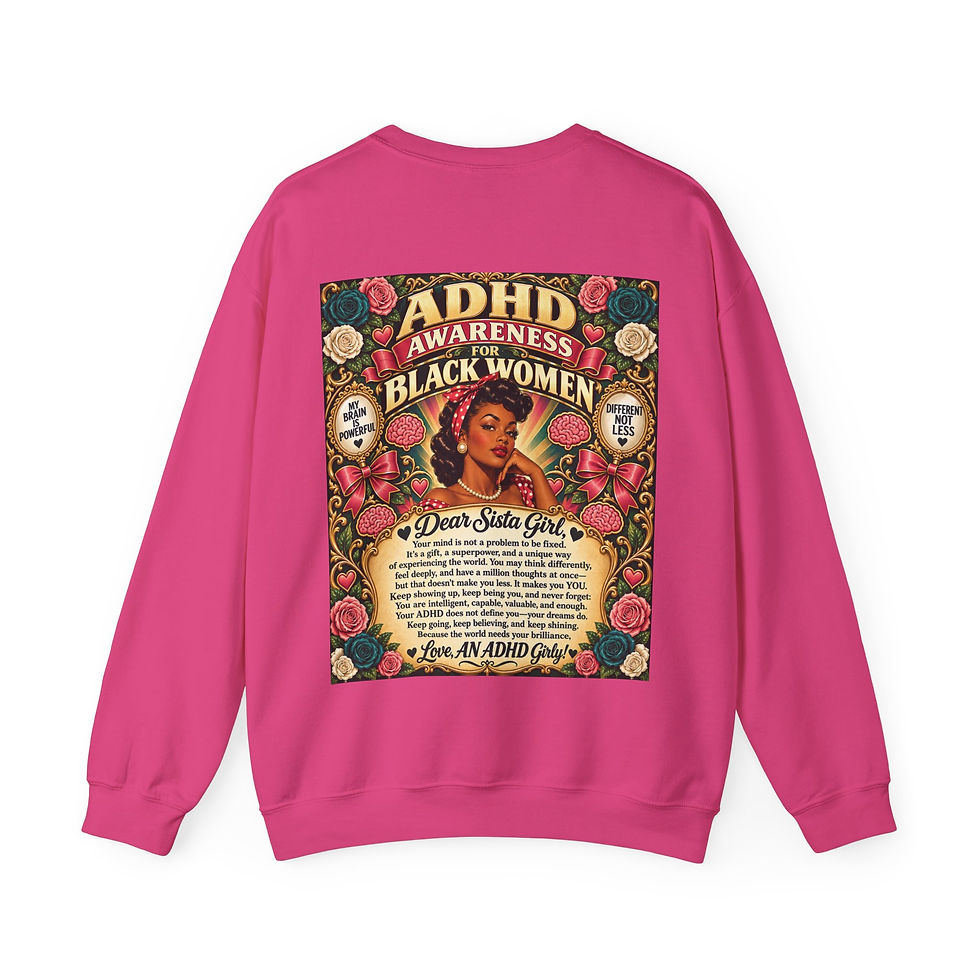 Thumbnail: ADHD Awareness for Black Women Sweater