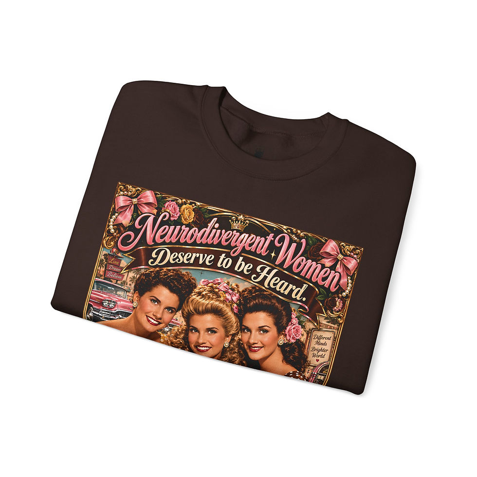 Miniatura: Neurodivergent Women Sweater