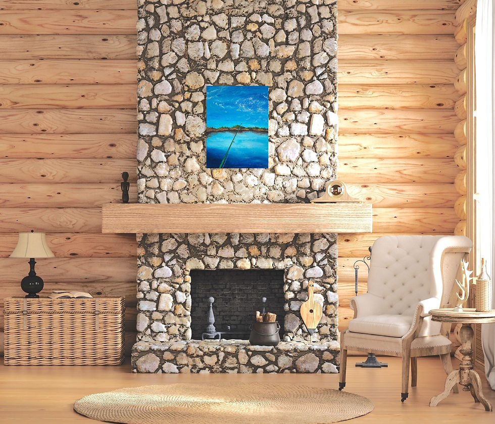 Thumbnail: COLLINS LAKE - PRINT