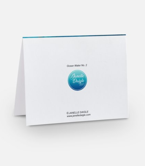 Thumbnail: OCEAN WATER NO. 2 - NOTE CARDS