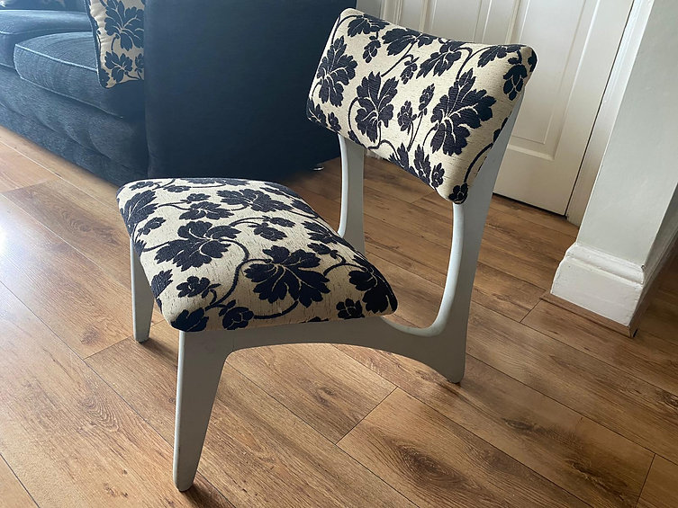 Z Chair re-upholstered