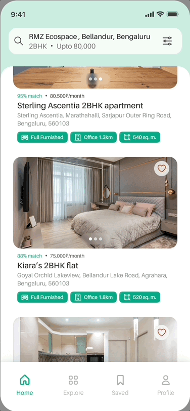 Property page scroll GIF