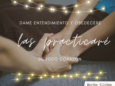 Quiero obedecer tu Palabra