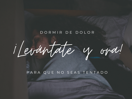 Dormir de dolor
