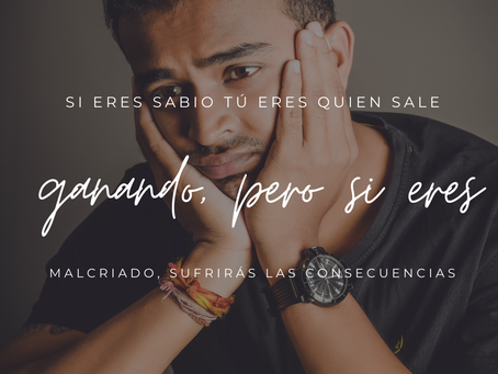 Toda falta tiene consecuencias