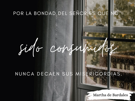 No seremos consumidos