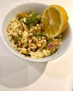 Meatless Monday Orzo
