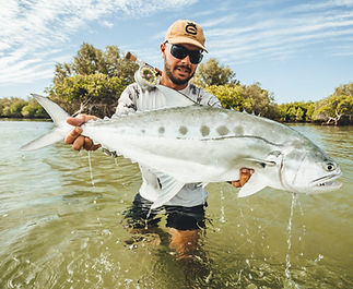 Brodie Sutton AFO fly fishing guide Exmouth Australian Flyfishing Outfitters