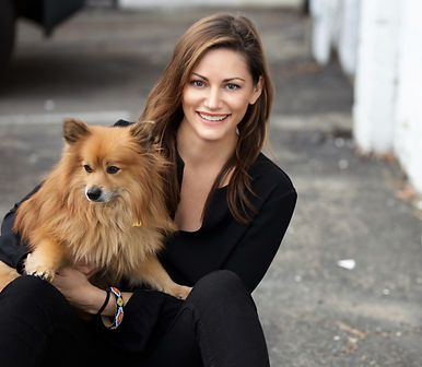 Liz Wicker and Red Fox