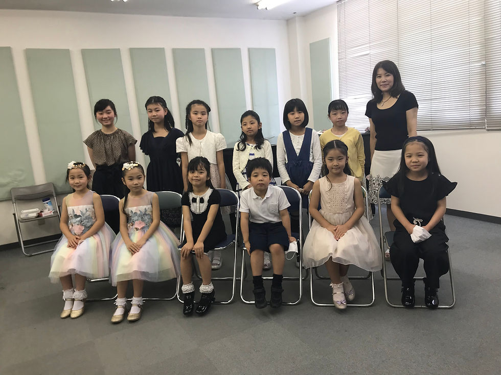 コロナ渦でコンペできなかった年、教室でのお披露目会