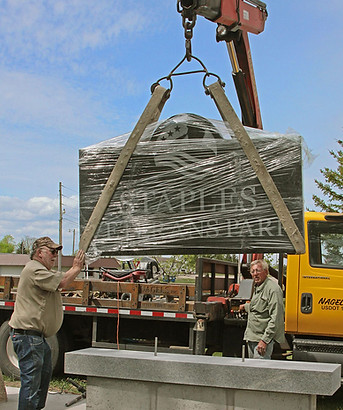 Staples Veterans Park Installation