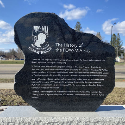 POW/MIA - Purple Heart Monument