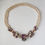 Thumbnail: Multicolor Pearl Necklace Purple Green