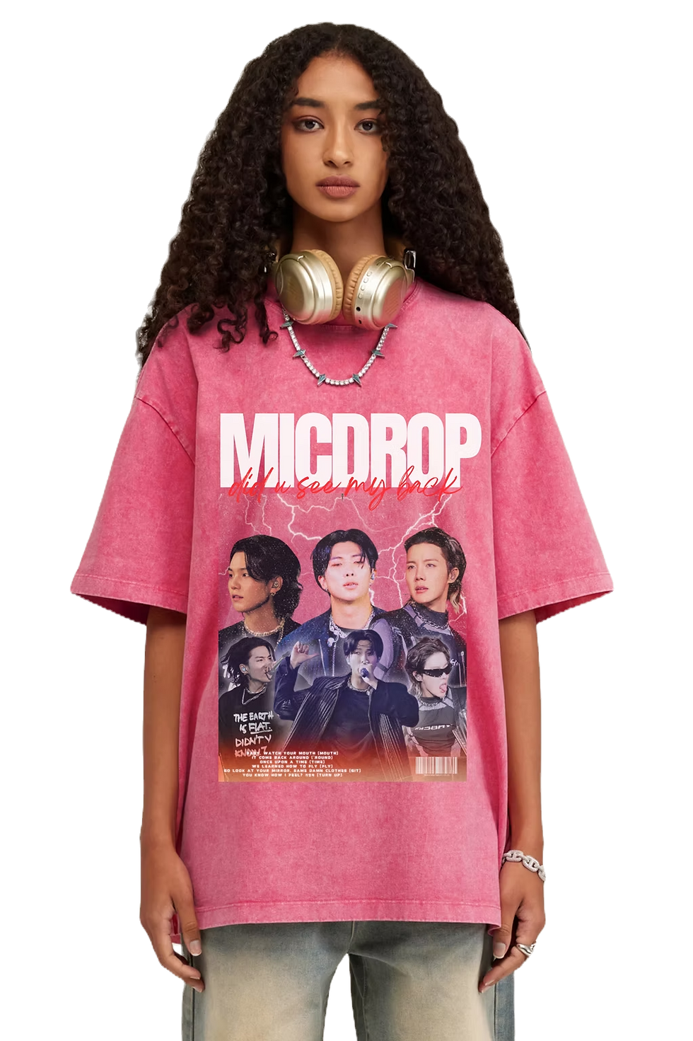 mic drop tee