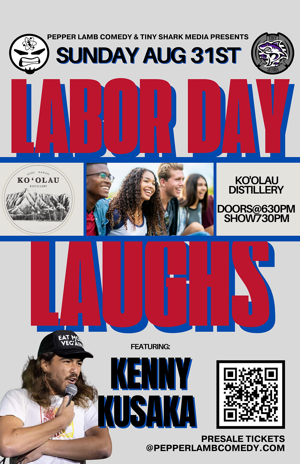 Labor Day Laughs - SUNDAY AUG 31ST