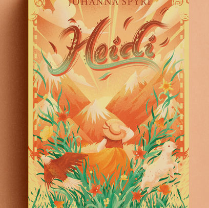 Heidi Book Cover Design