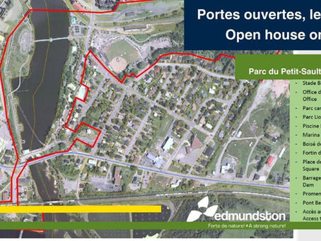 EDMUNDSTON PRÉSENTERA LE PLAN DIRECTEUR DE DÉVELOPPEMENT DU PARC DU PETIT-SAULT
