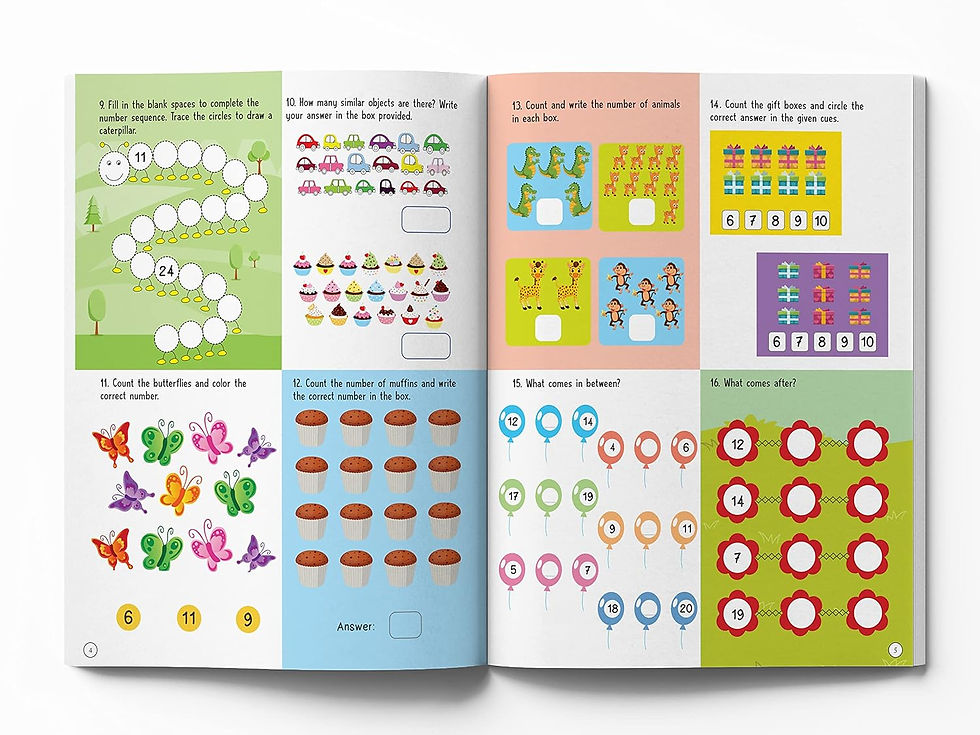 Thumbnail: 201 Maths Activity Book Fun Activities and Math Exercises