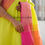 Thumbnail: Radiant Yellow Handloom Cotton Saree with Pink & Orange Border