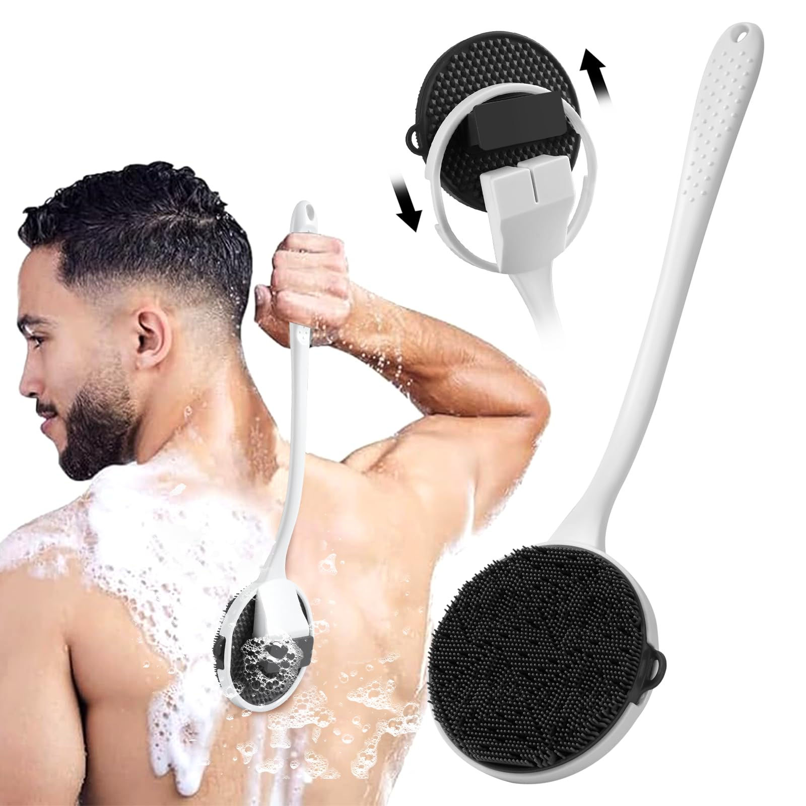 BodyPure™ Silicone Back Scrubber