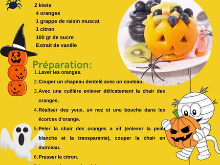 Idée de Gouter pour Halloween