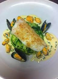 FILET DE MERLAN AU CURRY DE MOULES
