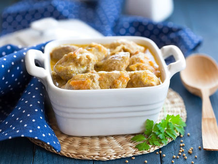 SAUTE DE VEAU A LA MOUTARDE